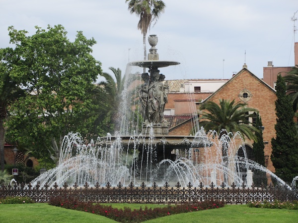 Fountain near the ABC buildings