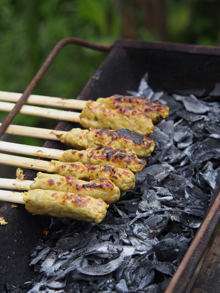 Chicken skewers