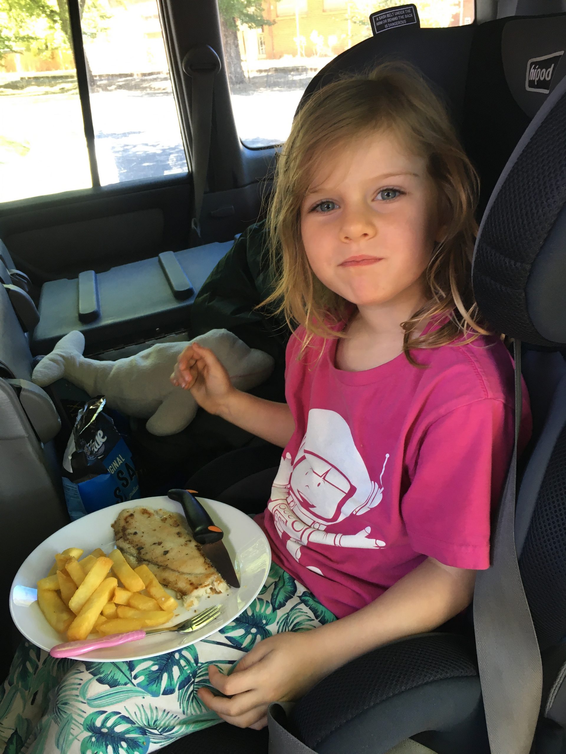 Berrima dines in-car