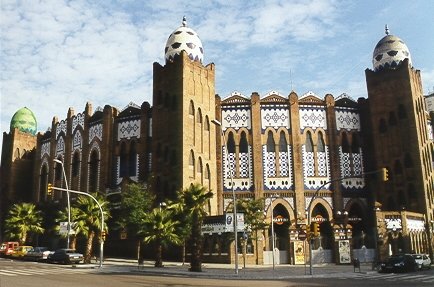One of the bullrings, built in Catalan style