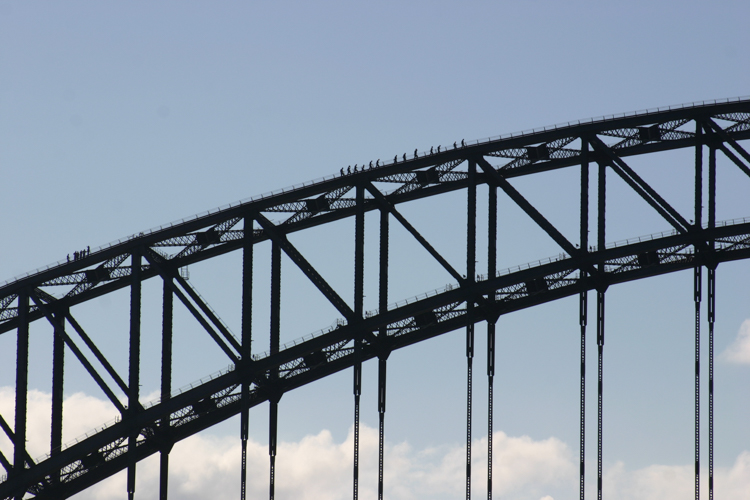 Bridge climbers