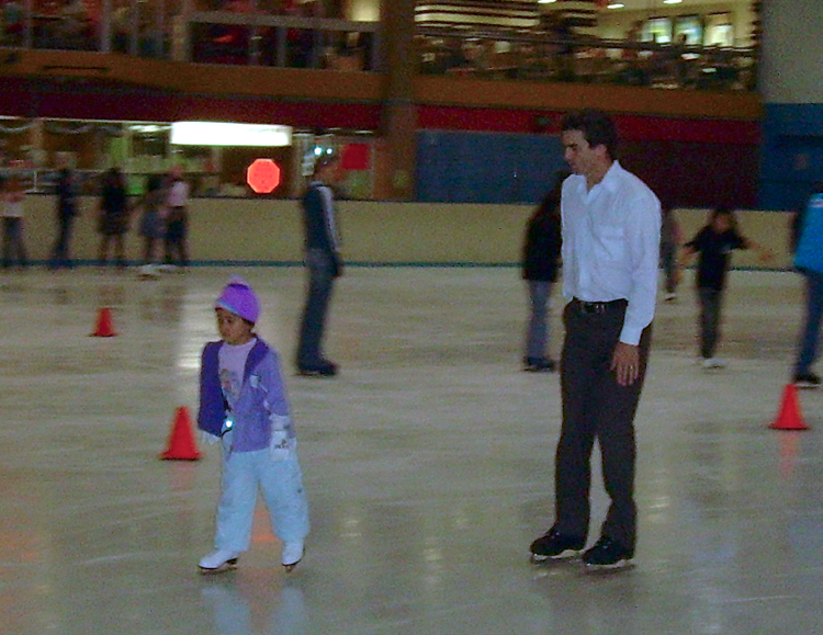 Ice skating in Sydney