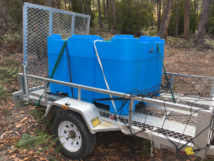 Mobile Irrigation tank