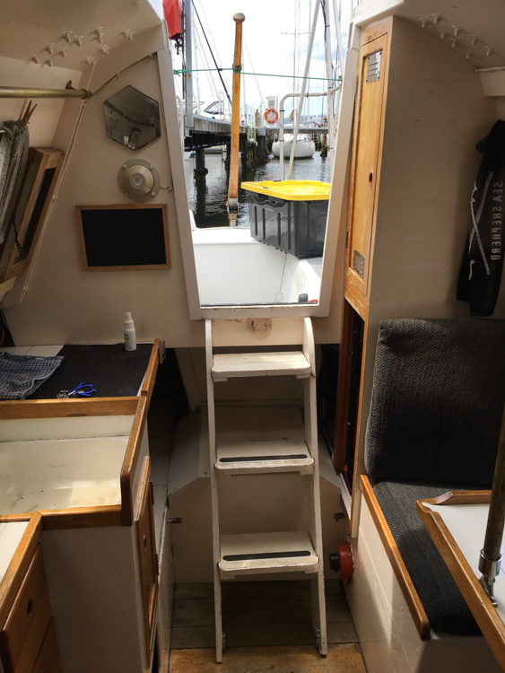 Saloon, looking aft