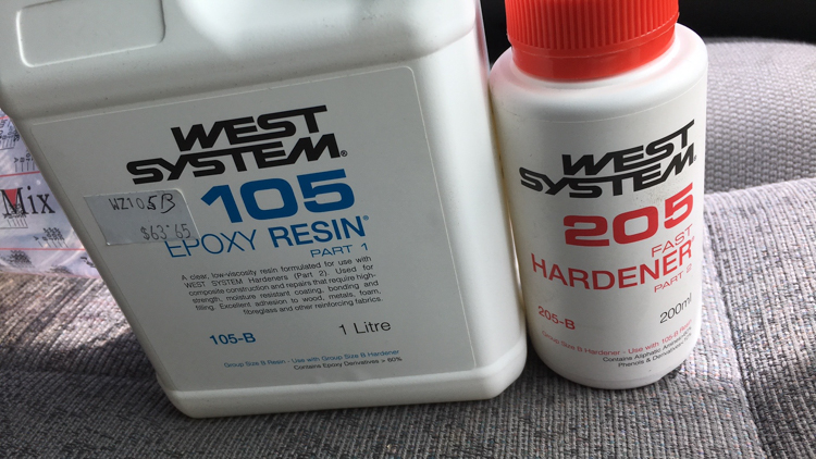 West System 105 expoxy resin