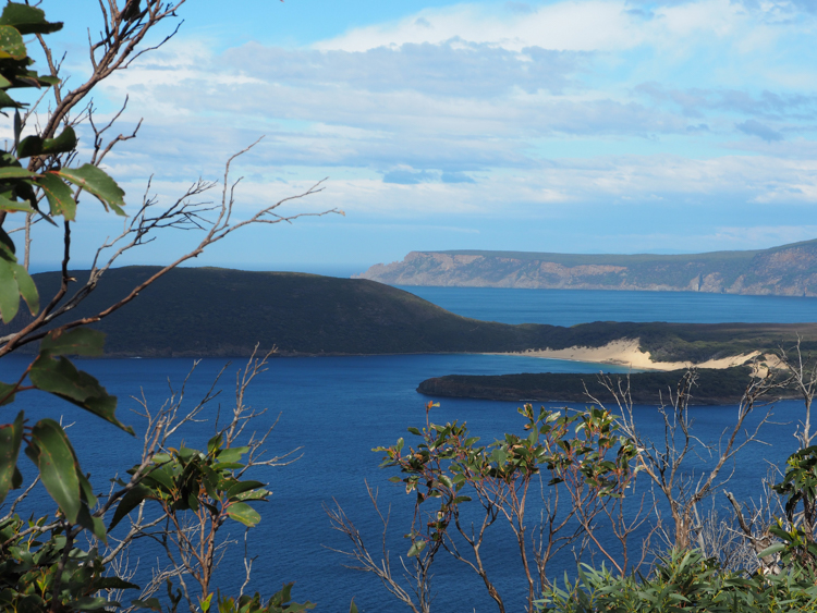 Crescent Bay from the top of Crescent Mountain