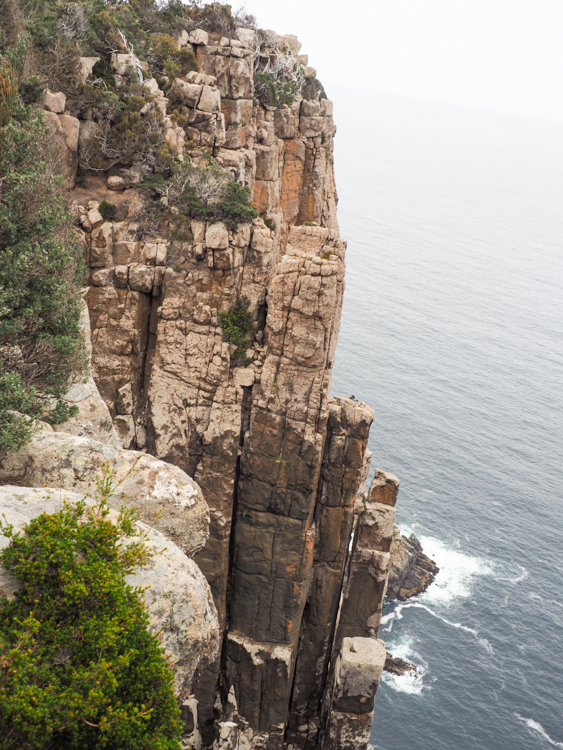 Dolerite stacks on the Three Capes Track