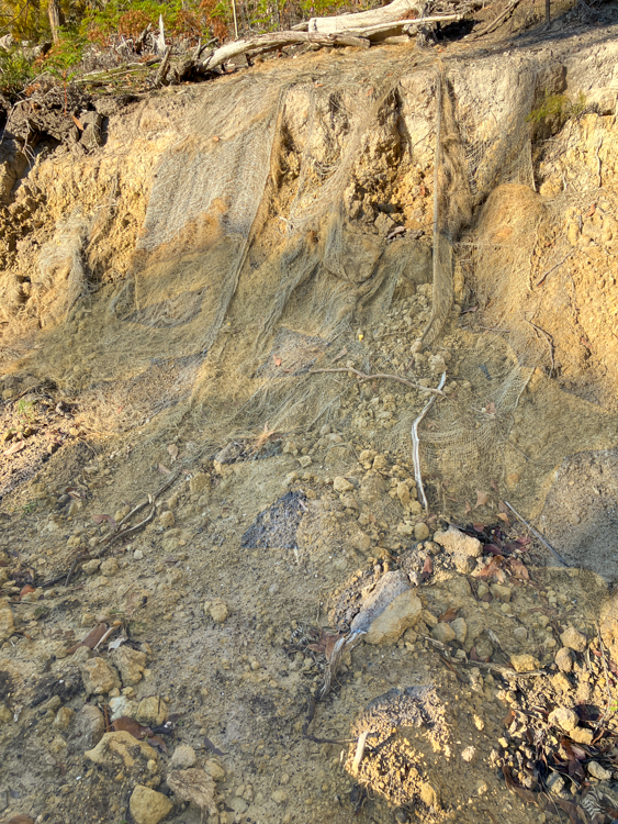 Coconut coir matting - after