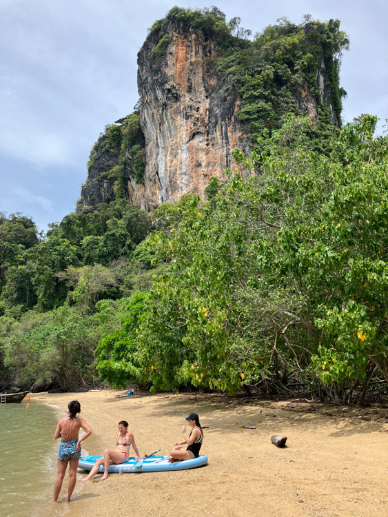 Beer on the beach at Ko Roi