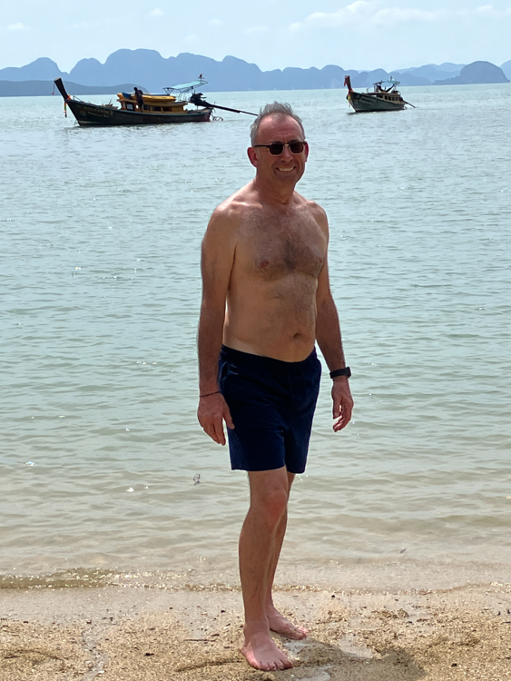 David and long-tails at Ko Roi