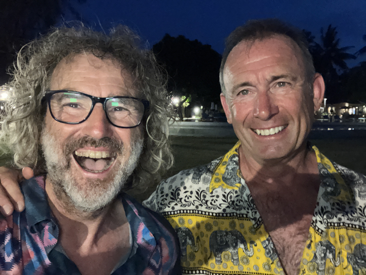 Reinhard and David at Ko Naka Yai