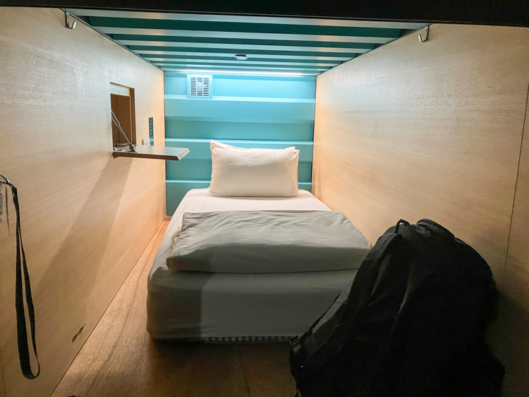 Capsule hotel in KLIA2