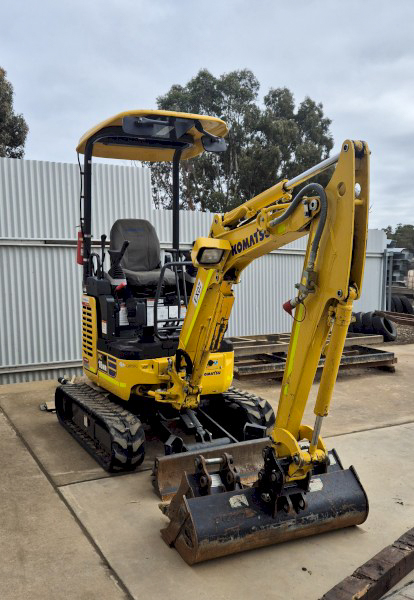 Example Komatsu excavator