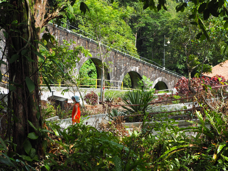 Penang Hill funicular and viaduct