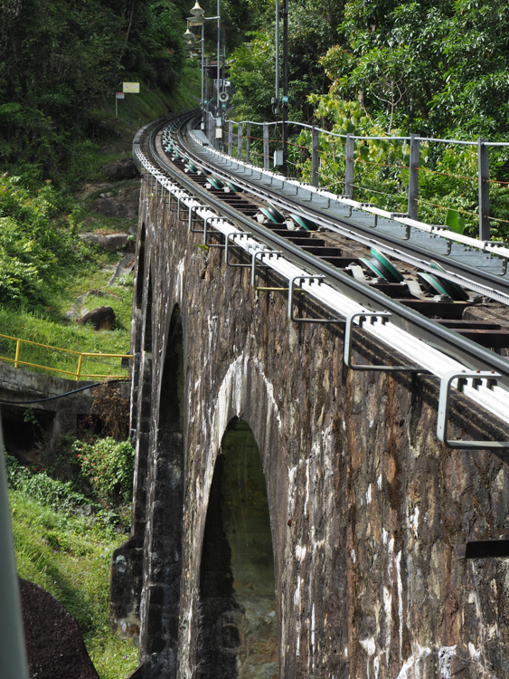 Penang Hill funicular viaduct