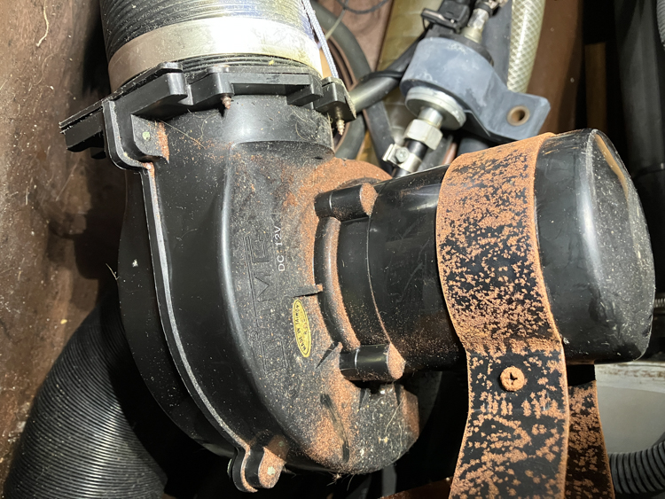 TMC blower on Vestlandskyss
