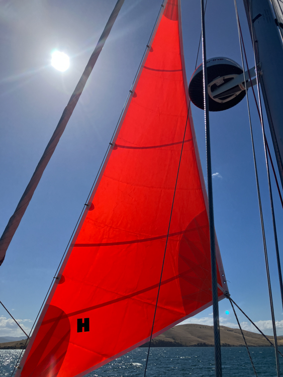 Storm staysail