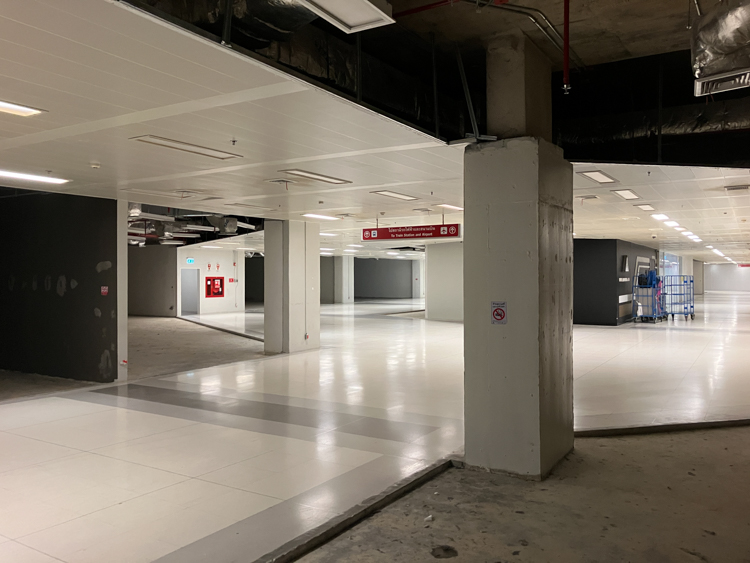 The tunnels beneath Suvarnabhumi Airport