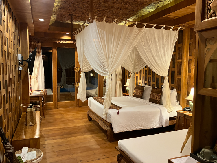My room at Santhiya Tree Resort on Ko Chang
