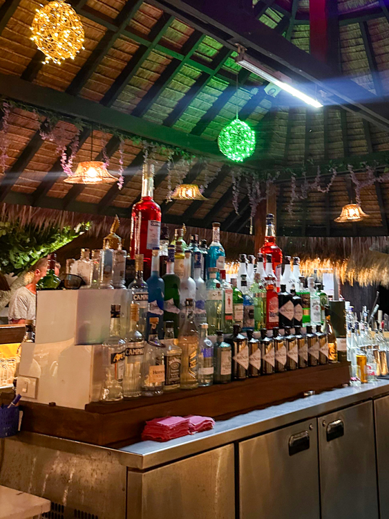 Beach bar at the Paradise Resort, Ko Kood
