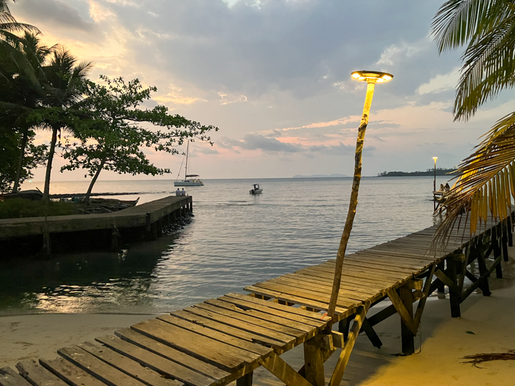 The entrance creek to Klong Mad, on Ko Kood