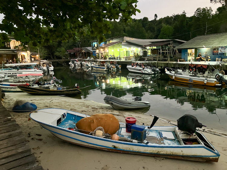 The entrance creek to Klong Mad, on Ko Kood